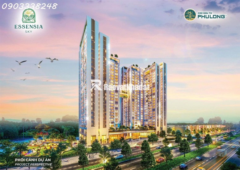 Bán căn 2PN Essensia Sky, lầu cao, căn góc, view PMH giá chỉ 6 tỷ 780